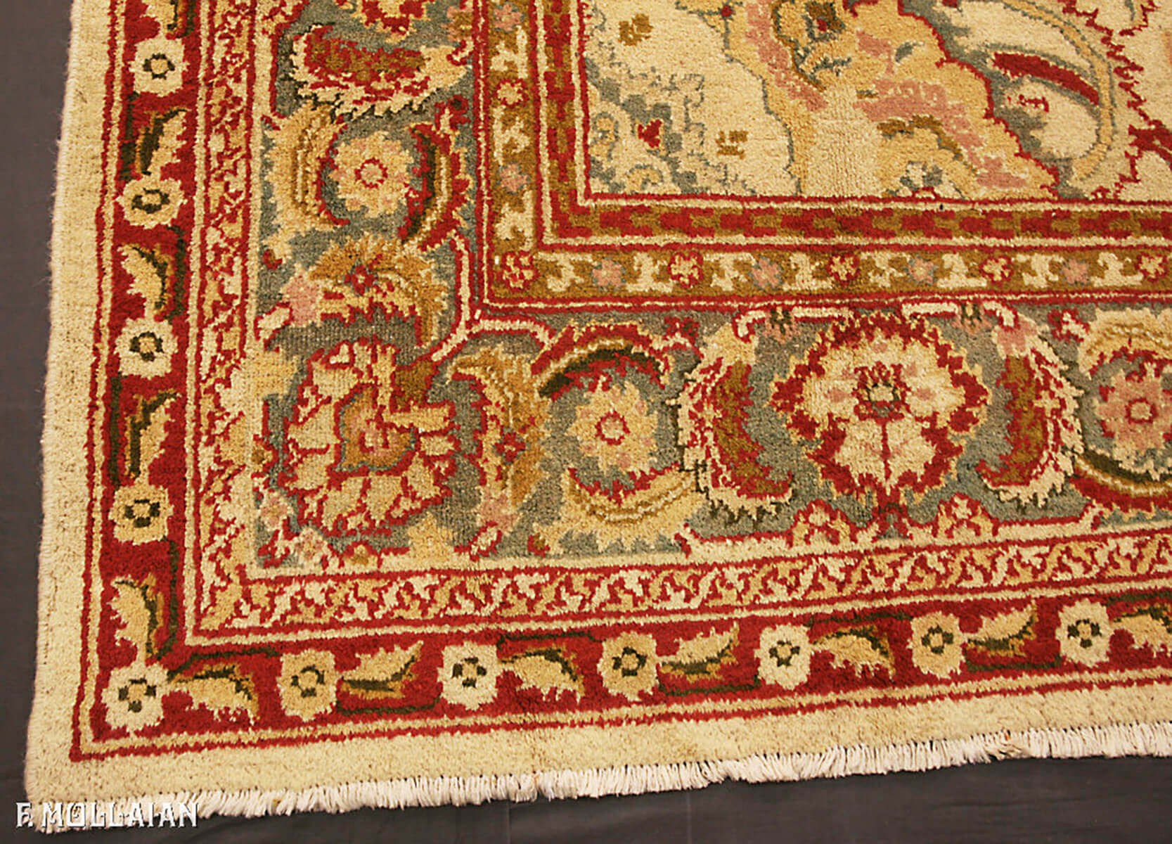 Antique Indian Amirstar Carpet n°:63323195